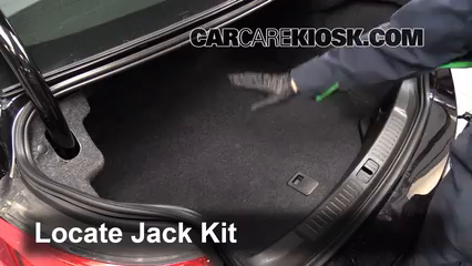 2013 Chevrolet Malibu LTZ 2.5L 4 Cyl. Jack Up Car Use Your Jack to Raise Your Car